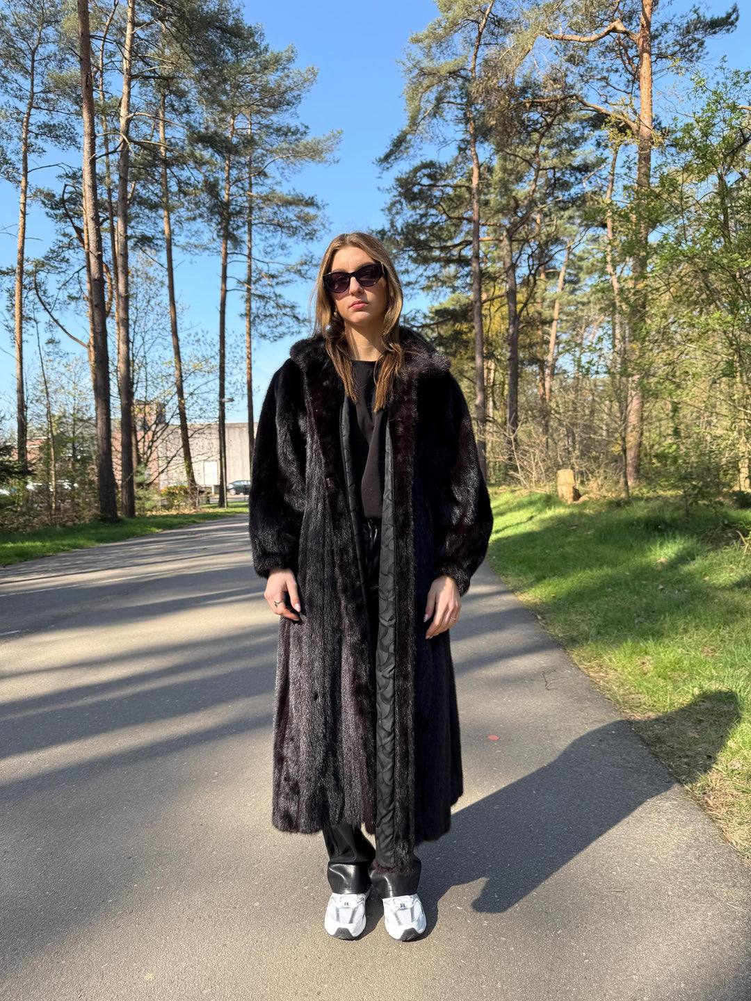 XL Dark Brown Mink Coat, Full Length Coat, Rare Find Vintage Style, Soft and Thick Mink Fur, High Quality Fur, Real Mink Coat, Vintage Coat