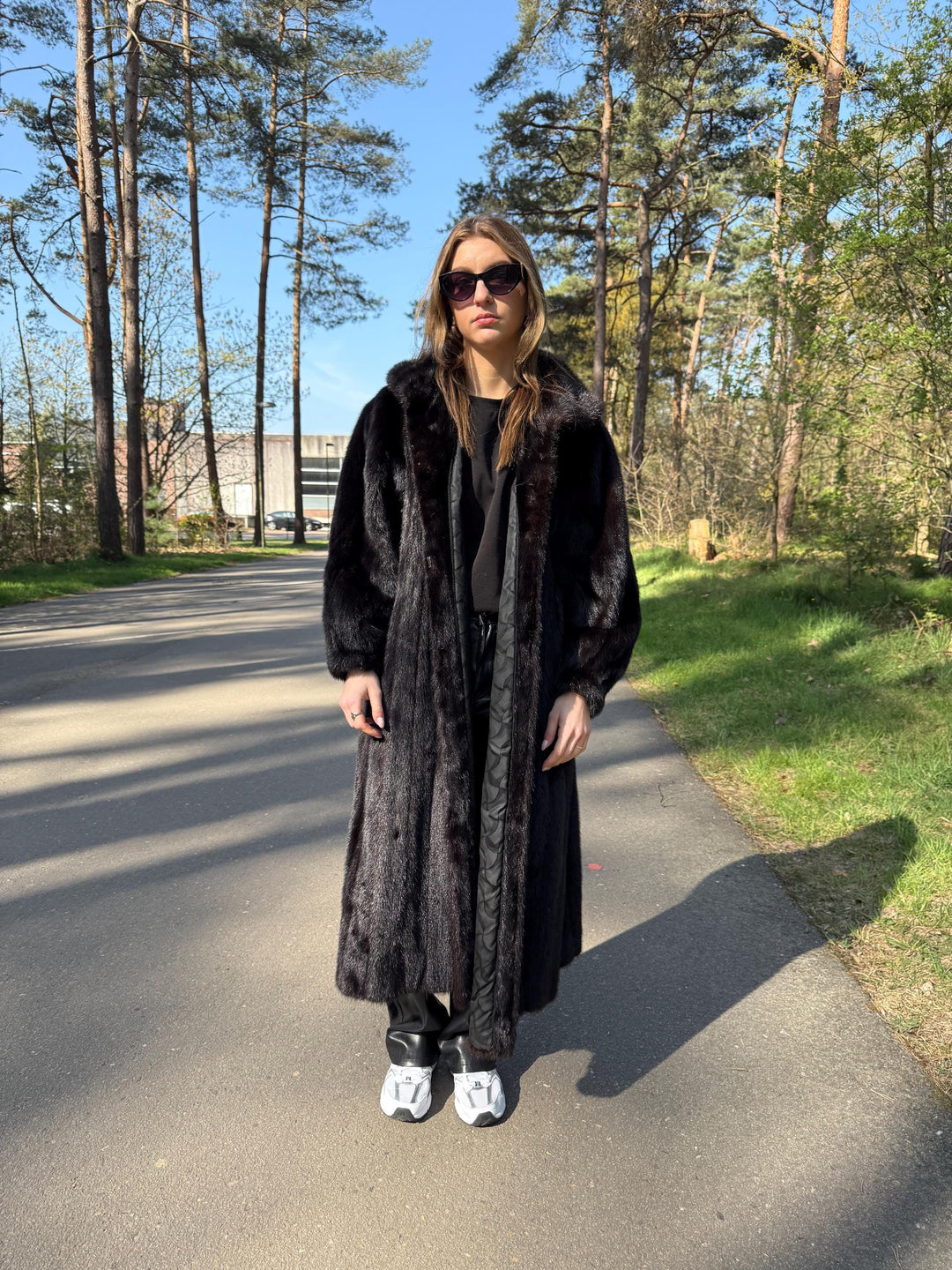 XL Dark Brown Mink Coat, Full Length Coat, Rare Find Vintage Style, Soft and Thick Mink Fur, High Quality Fur, Real Mink Coat, Vintage Coat