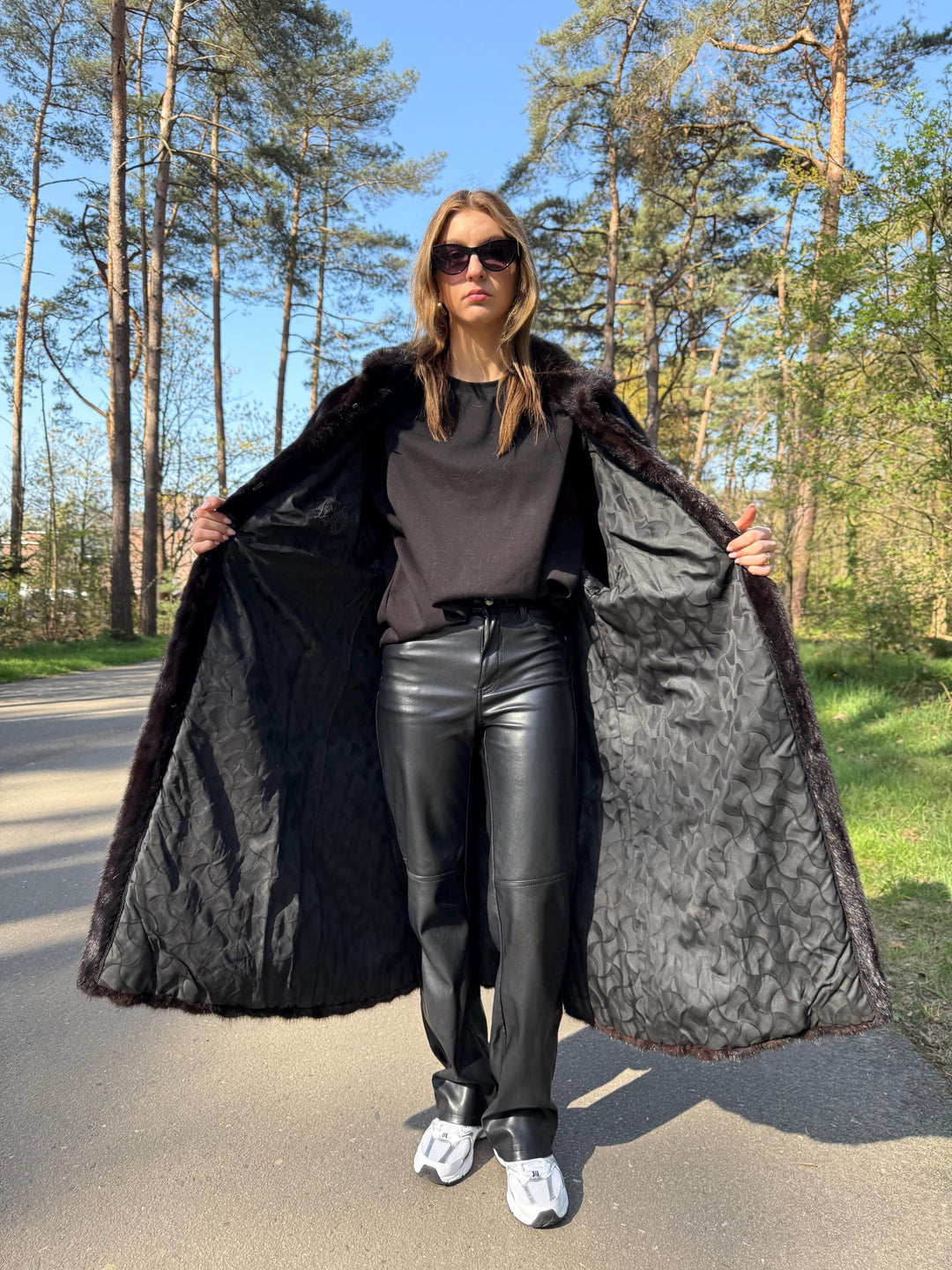 XL Dark Brown Mink Coat, Full Length Coat, Rare Find Vintage Style, Soft and Thick Mink Fur, High Quality Fur, Real Mink Coat, Vintage Coat