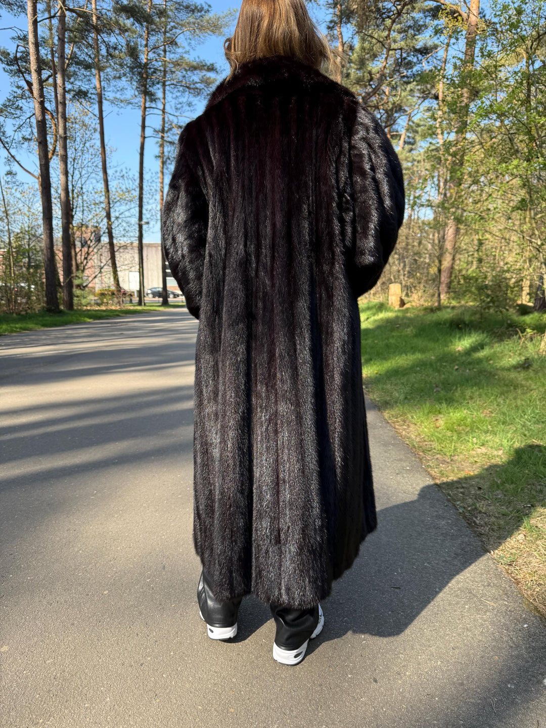XL Dark Brown Mink Coat, Full Length Coat, Rare Find Vintage Style, Soft and Thick Mink Fur, High Quality Fur, Real Mink Coat, Vintage Coat
