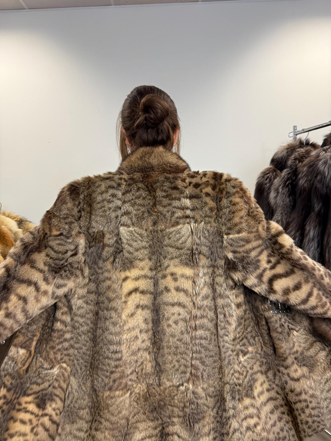 Lynx Fur Coat, Large Size, Vintage Fur Coat, Real Lynx Coat, Lynx Fur, Women's Fur Coat, Fur Coat, Real Fur Coat, Fur Coat Lynx, Lynx Coat