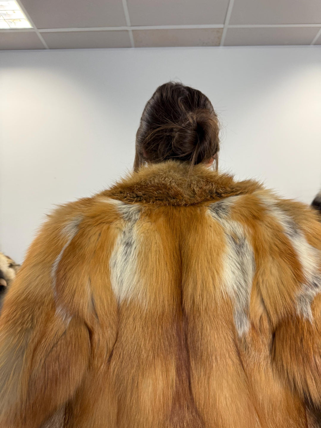 Red Fox Fur Jacket, Small Size, Red Fox Fur Coat, Fox Fur Jacket, Real Fox Fur Coat, Vintage Fur Coat, Red Fox Fur Jacket, Short Fur Coat