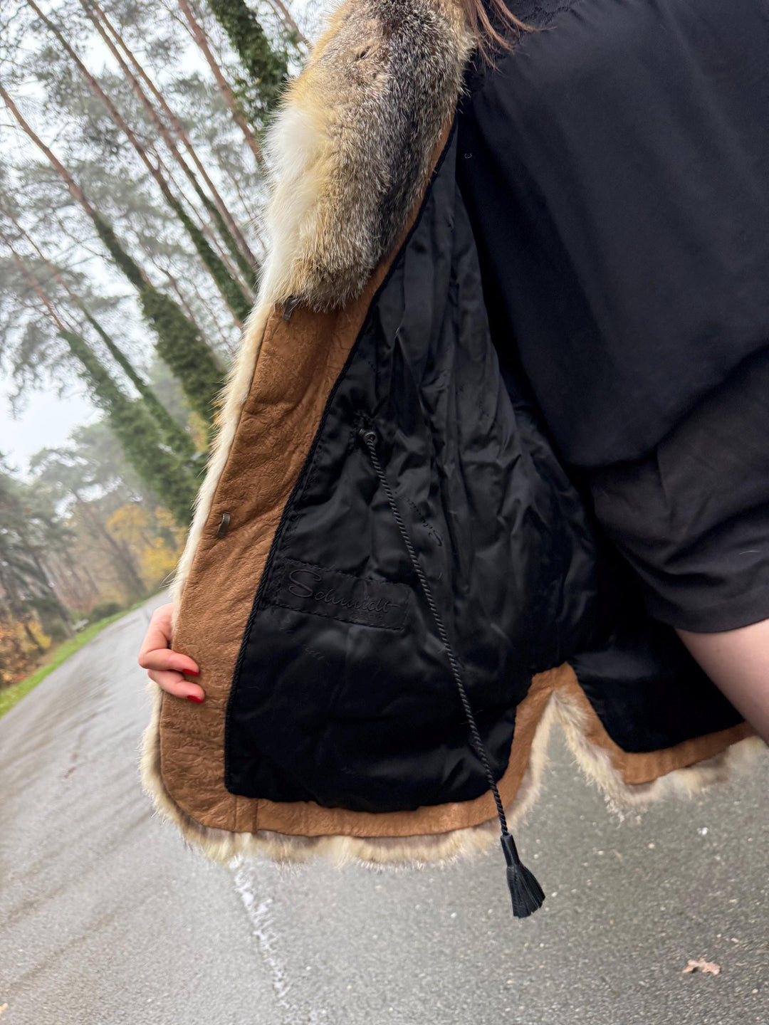 Grey Fox Fur Vest, Large Size, Women's Fur Vest, Real Fox Fur Vest, Vintage Fur Coat, Real Fur Vest, Grey Fox Fur, Cross Fox Coat, Grey Fox