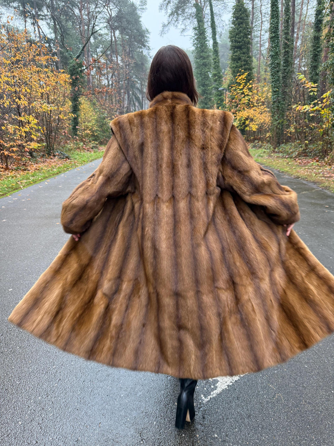 Golden Mink Fur Coat, Medium Size, Mink Fur Coat, Real Fur Coat, Vintage Fur Coat, Women's Fur Coat, Mink Coat, Golden Mink, Thick Mink Fur