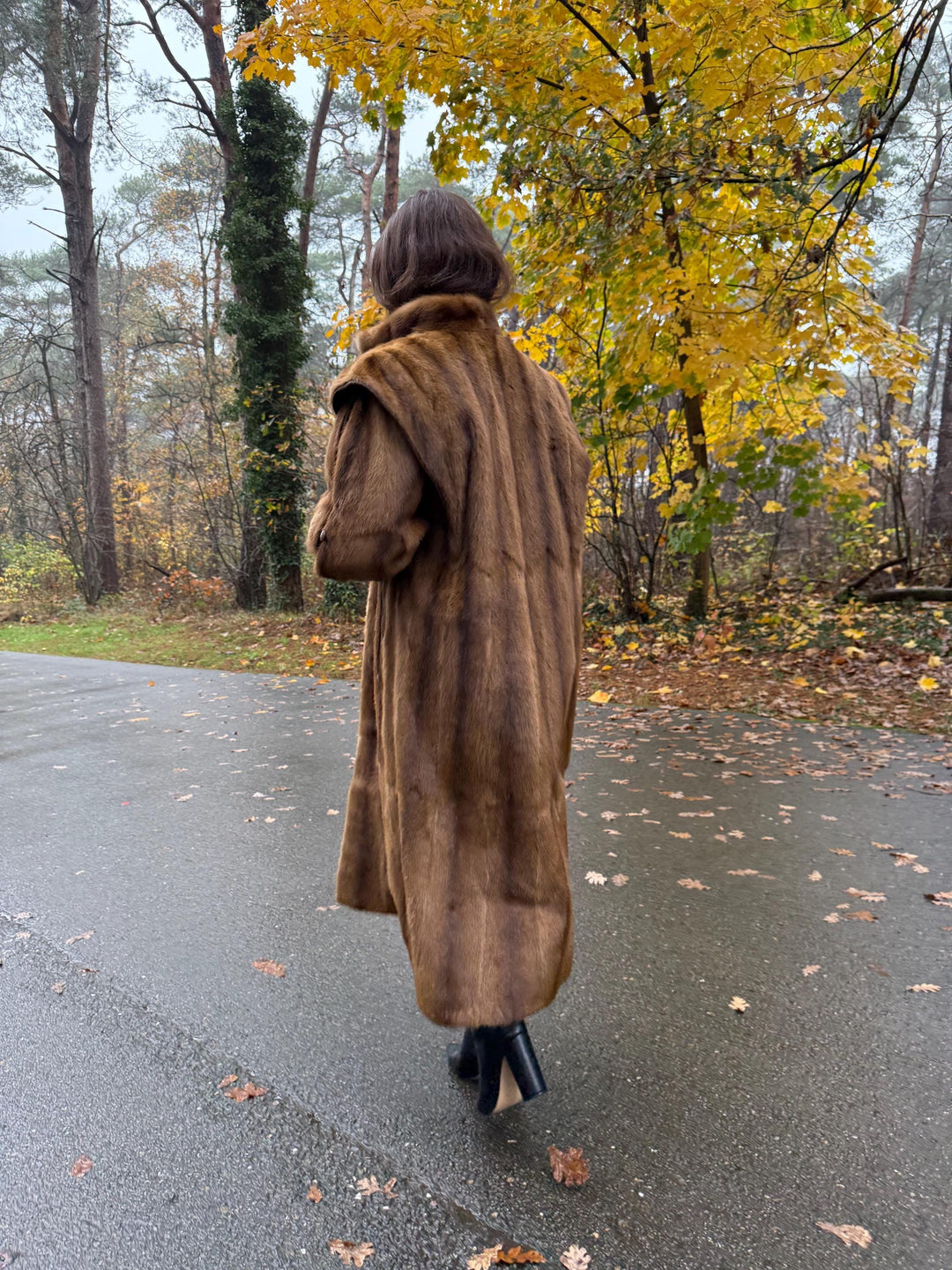 Golden Mink Fur Coat, Medium Size, Mink Fur Coat, Real Fur Coat, Vintage Fur Coat, Women's Fur Coat, Mink Coat, Golden Mink, Thick Mink Fur