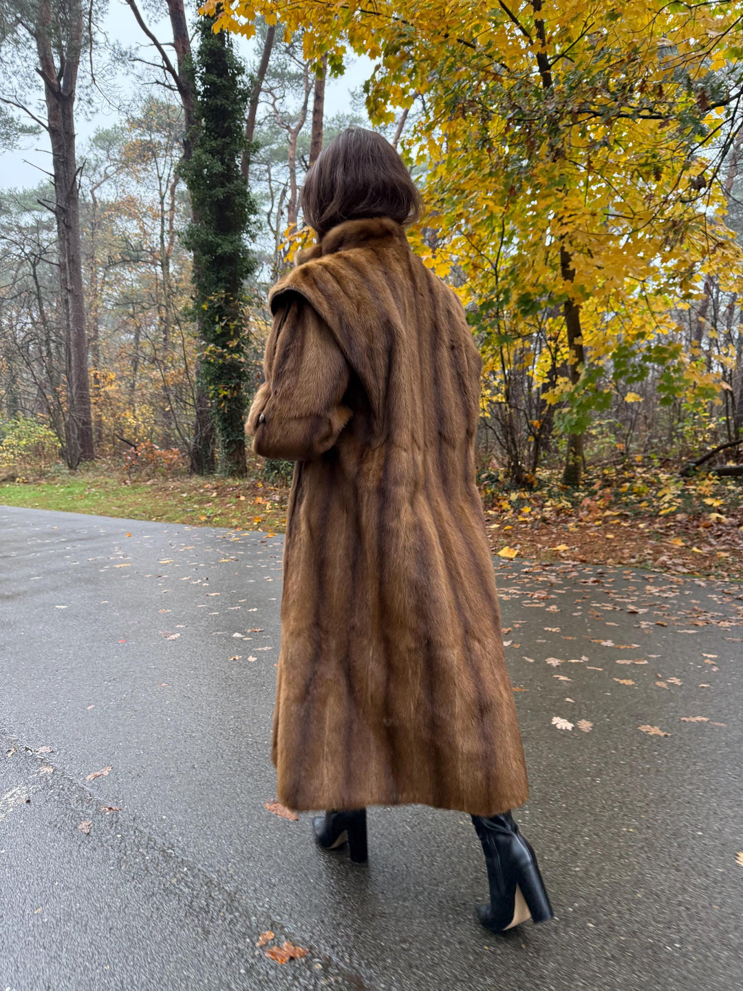 Golden Mink Fur Coat, Medium Size, Mink Fur Coat, Real Fur Coat, Vintage Fur Coat, Women's Fur Coat, Mink Coat, Golden Mink, Thick Mink Fur