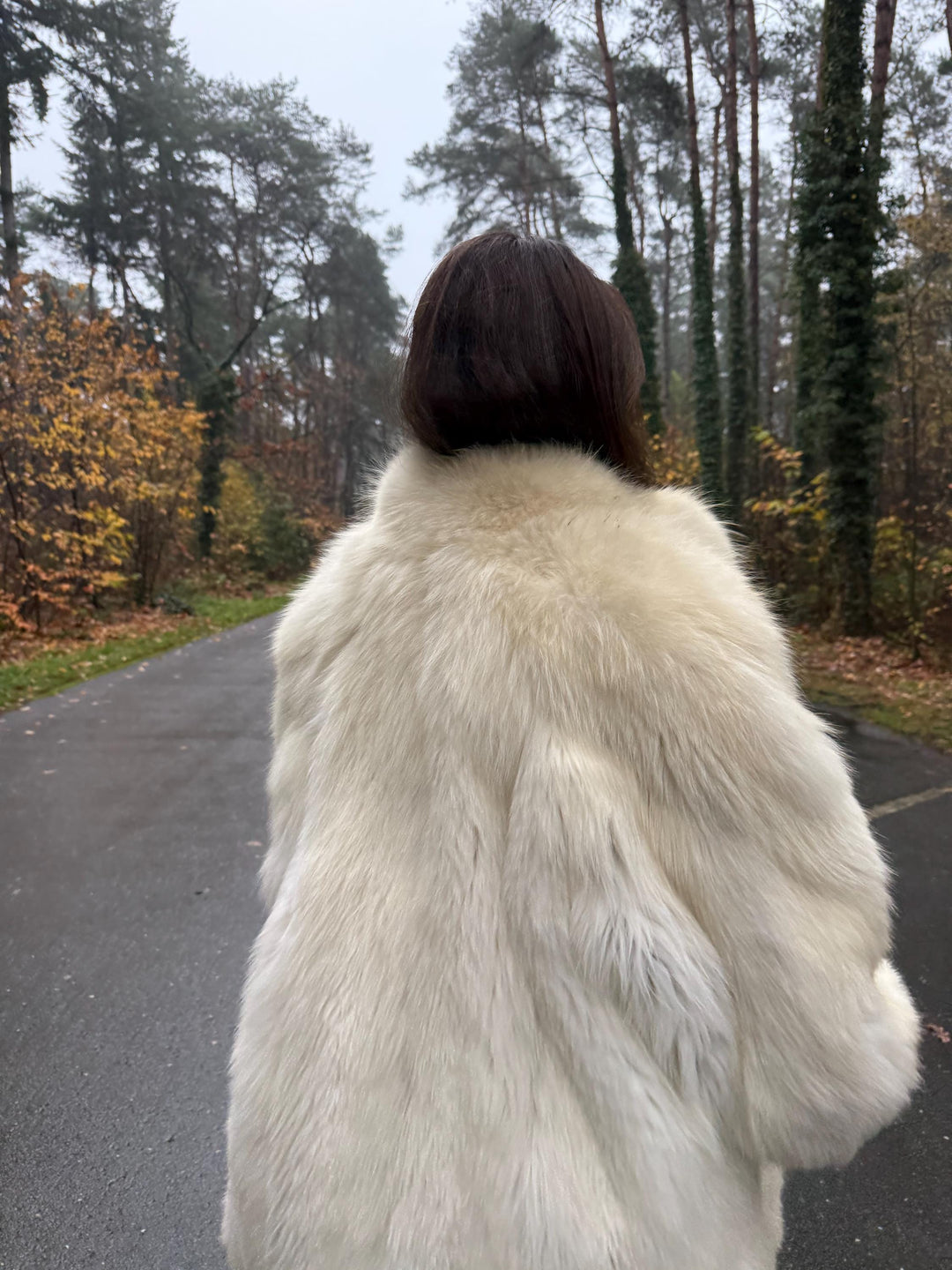 Polar Fox Fur Coat, XXL Size, Real White Fox Fur, Soft Fur Coat, Fox Fur Coat, Real Arctic Fox Fur, Real Fur Coat, Fluffy Fox Fur Coat, Fur