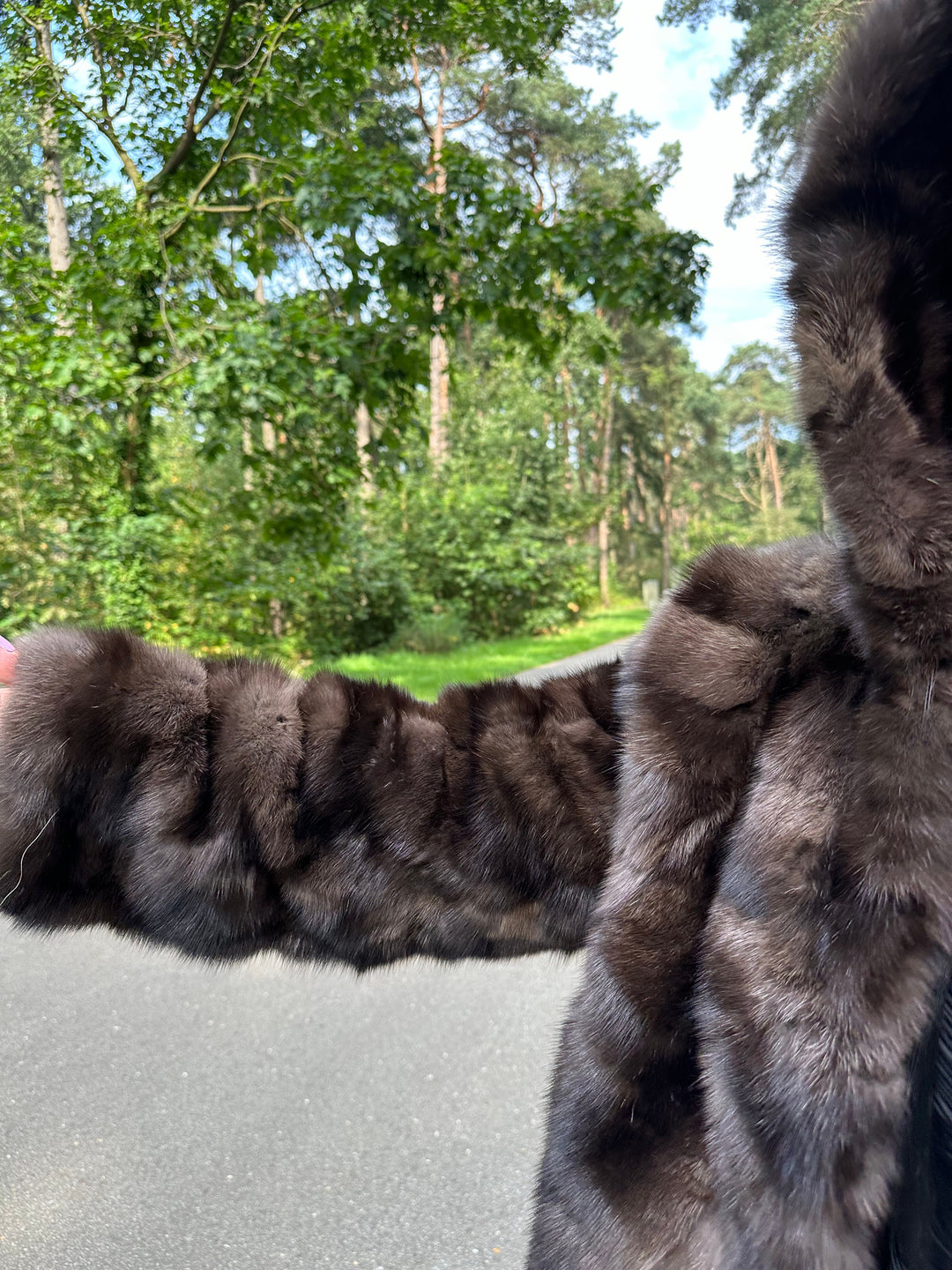 Brand New Sable Fur Jacket, Medium Size, Vintage Fur Coat, Elegant and Warm - Perfect For Winter Season, Excellent Quality