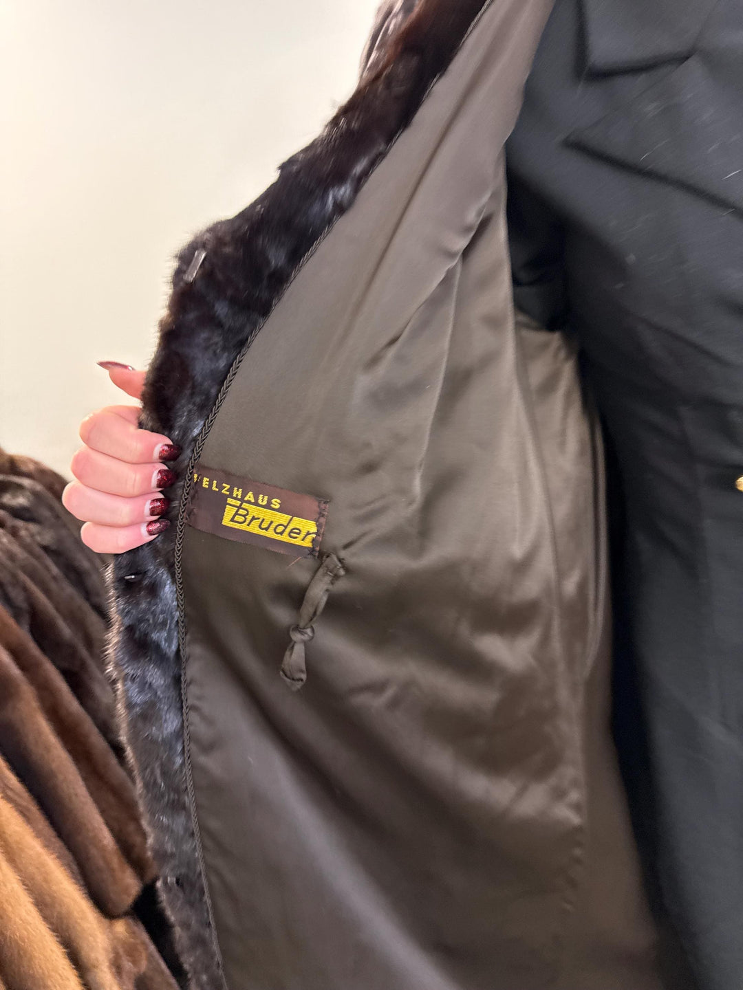 Brown Mink Fur Coat, L/XL Size, Mink Coat, Real Fur Coat, Fur Coat Mink, Selected Mink Coat, Fur Coats, Mink Fur Coat, Brown Mink, Long Coat