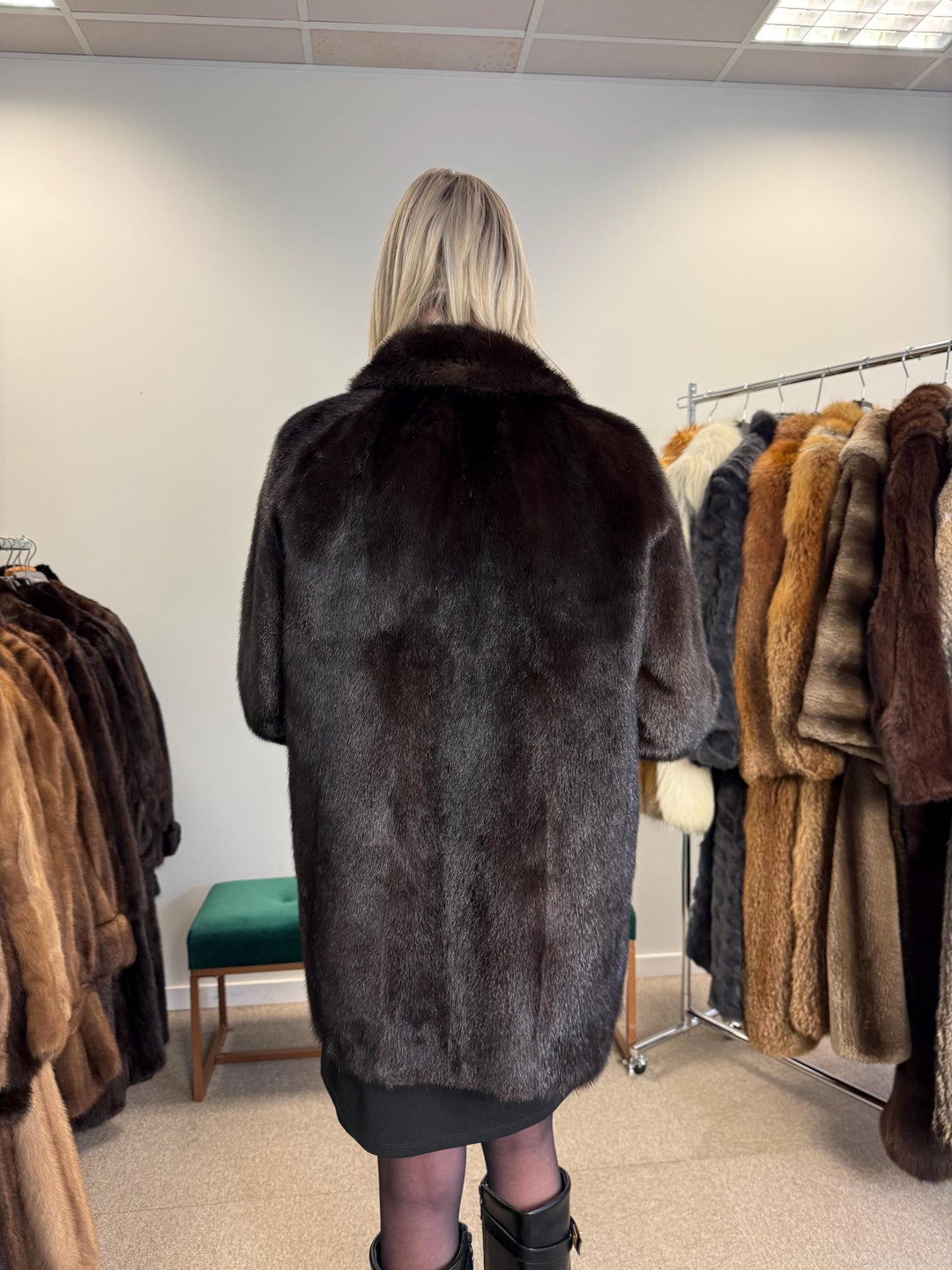 SAGA Mink Fur Jacket, Medium Size, Mink Coat, Real Fur Jacket, Fur Coats, Mink Fur, Brown Mink, Fur, Fur Jacket Mink, Brown Fur Coat