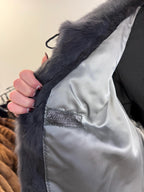 Mink Fur Coat, Size XXL