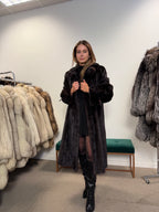 Mink Fur Coat, SAGA, Paris, Size M