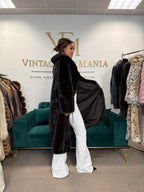 Thick Dark Brown Male Mink Fur Coat, XL, Extra Warm