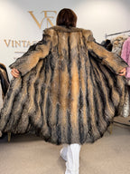 Coyote Fur Coat, Small, Outlet