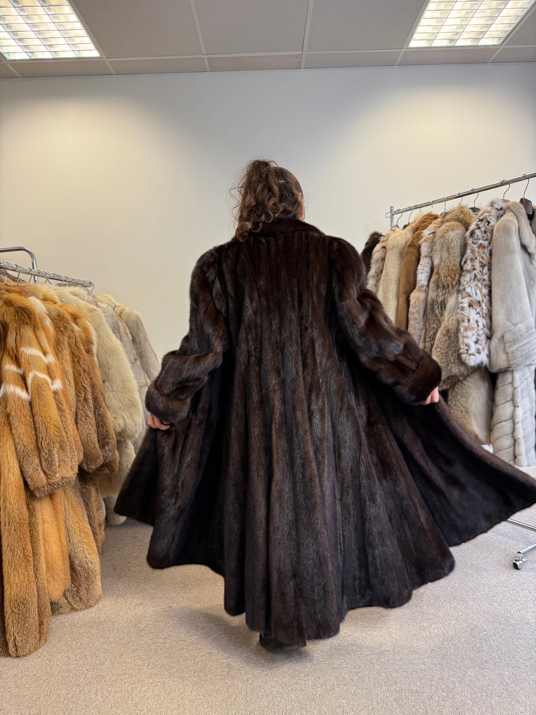 Oversize Mink Coat Superb Quality high quality pelts