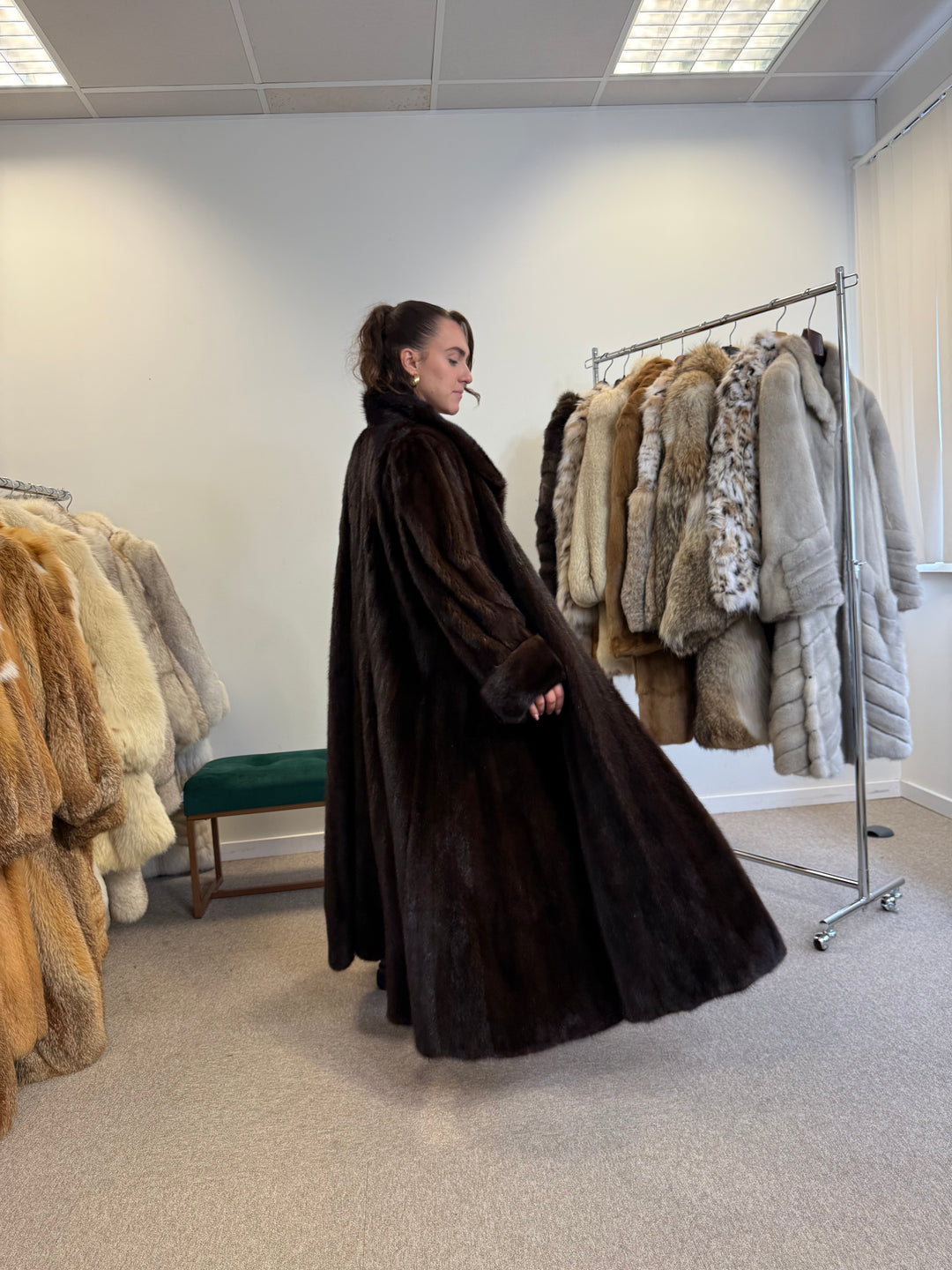 Oversize Mink Coat Superb Quality high quality pelts