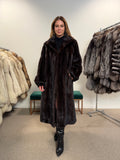 Mink Fur Coat, SAGA, Size XXL