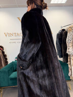 Dark Brown Mink Fur Coat, M/L, Frankfurt