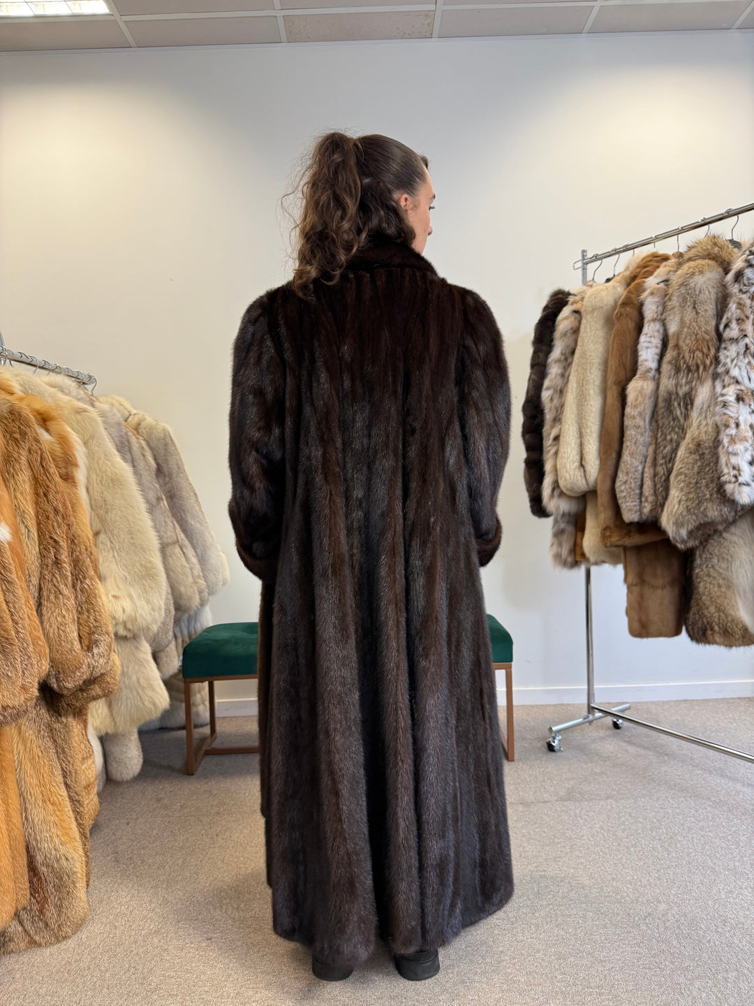 Oversize Mink Coat Superb Quality high quality pelts
