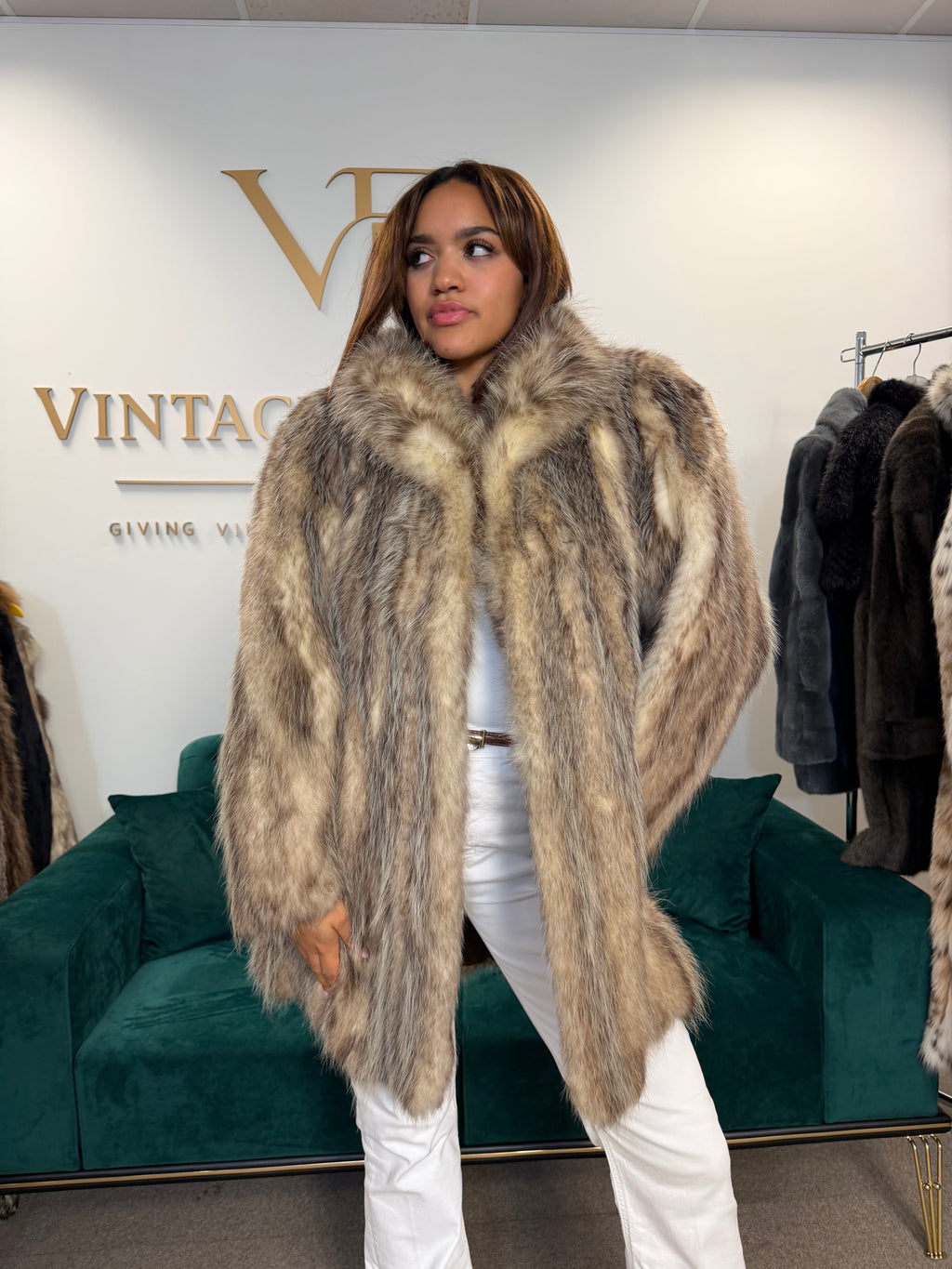 Possum Fur Coat, Medium