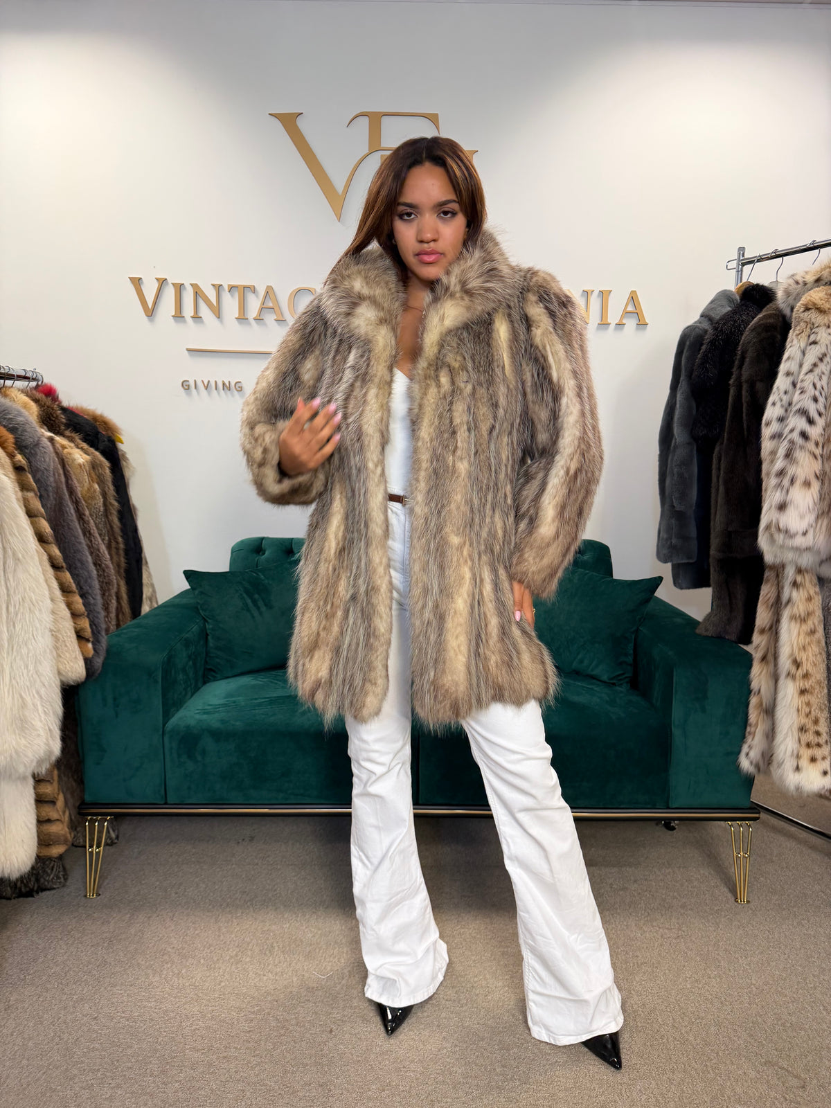 Possum Fur Coat, Medium