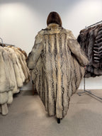 Coyote Fur Coat, Full Length, Size L