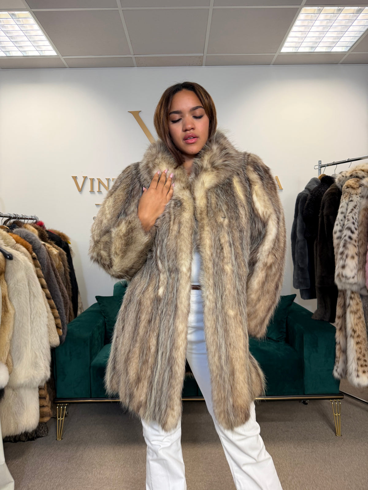 Possum Fur Coat, Medium