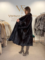 Brown Mink Fur Coat, Swinger, Milan, Fits up to 3XL
