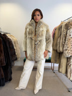 Coyote Fur Jacket, Size M