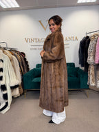 Pastel Mink Fur Coat, XL, SAGA