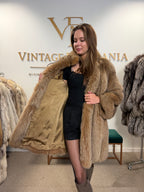 Soft Brown Fox Fur Coat, Medium, Super Soft