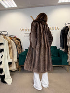 Raccoon Fur Coat, S/M, Yorn