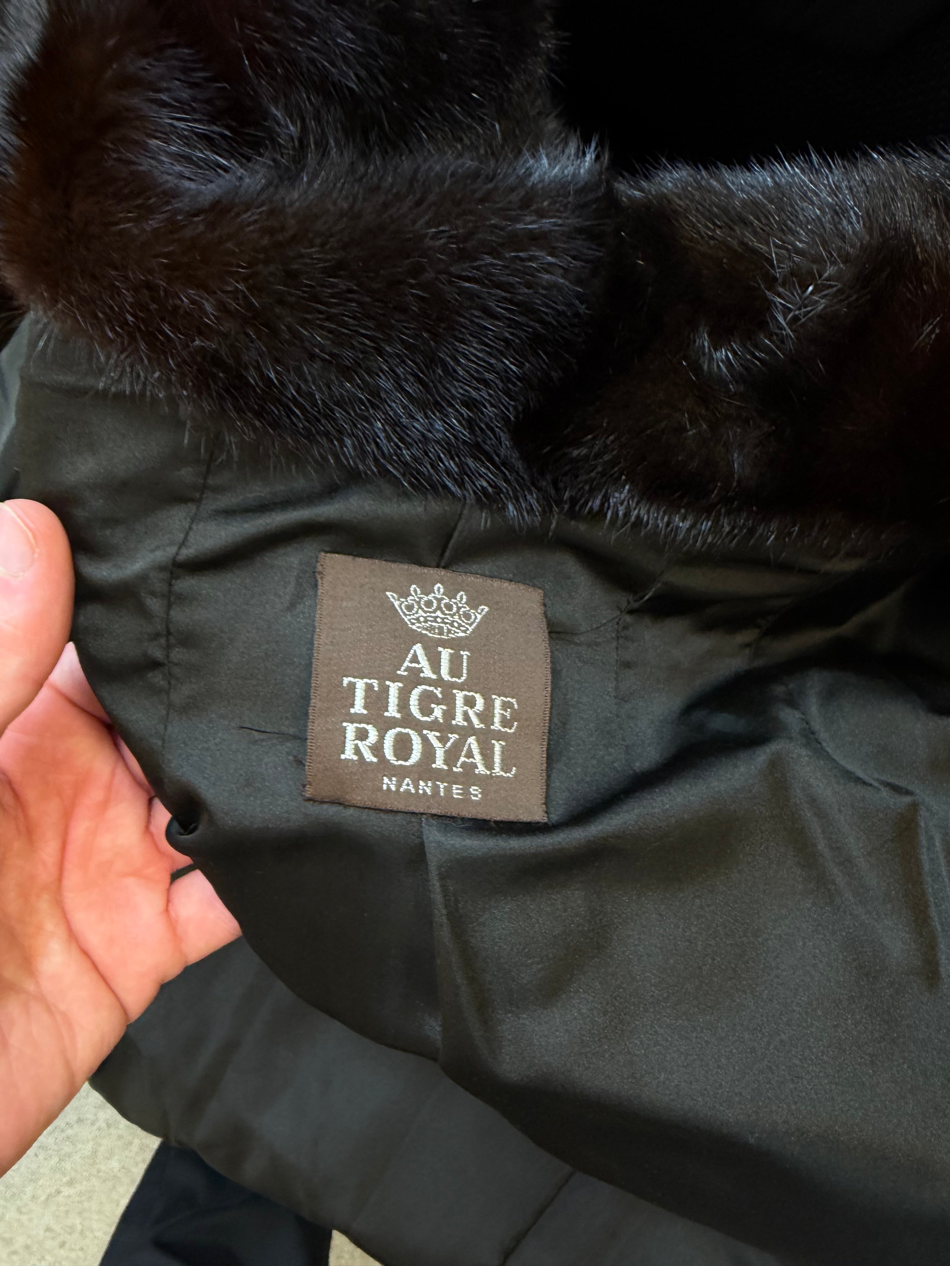 Mink Fur Coat, Royal Vintage, Size M