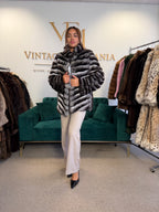 Chinchilla Fur Jacket, Medium, Short, New
