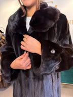 19. Royal SAGA Mink Fur Coat, XXL, Extra Full Length, Supreme