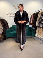 19. Royal SAGA Mink Fur Coat, XXL, Extra Full Length, Supreme
