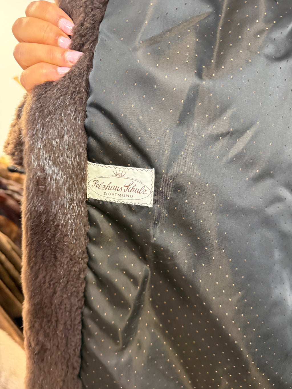 Sheared Beaver Fur Coat with Fitch, 5XL