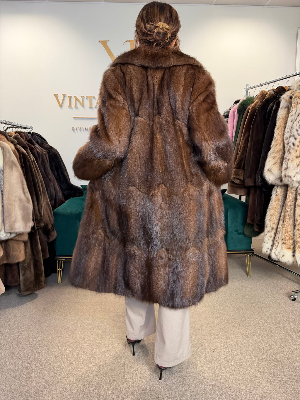 Beaver Fur Coat, Medium