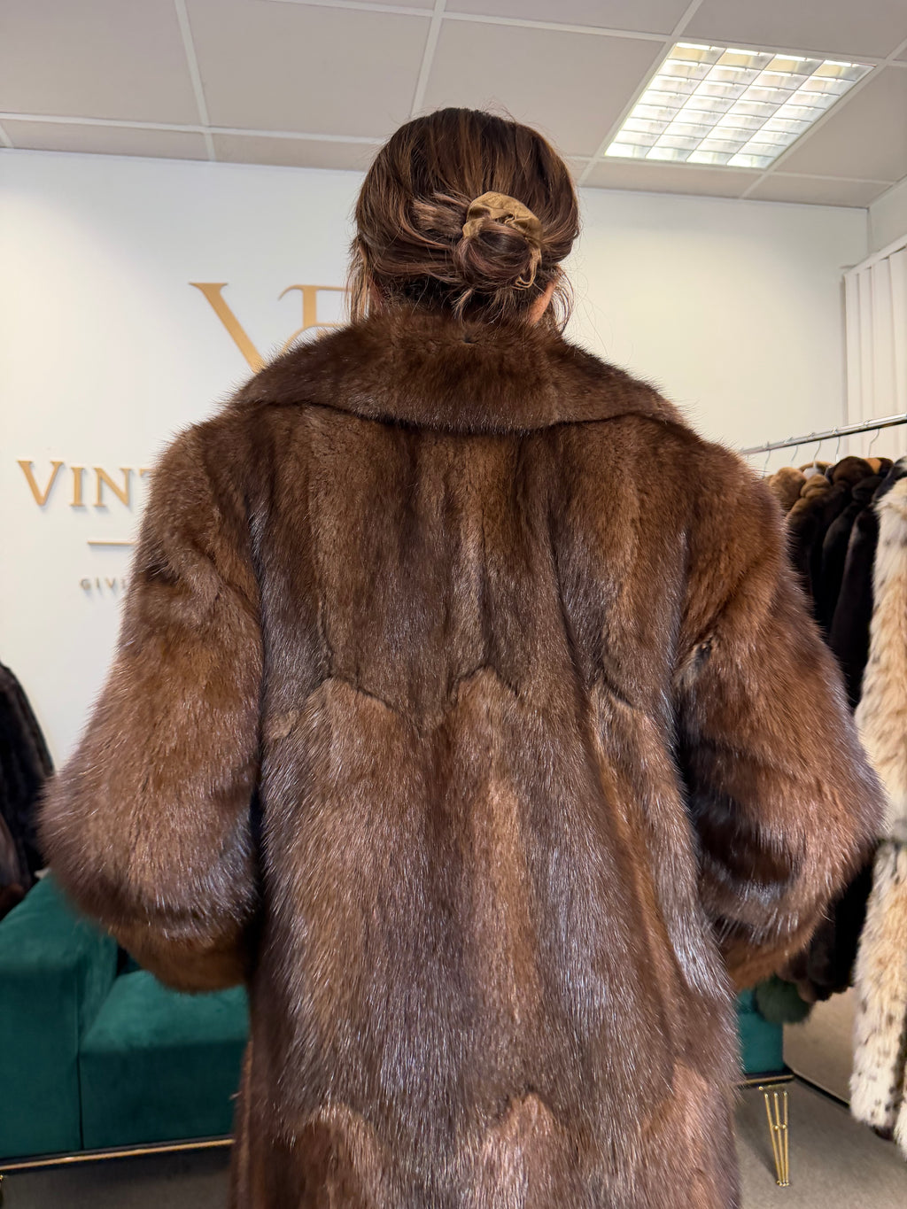 Beaver Fur Coat, Medium
