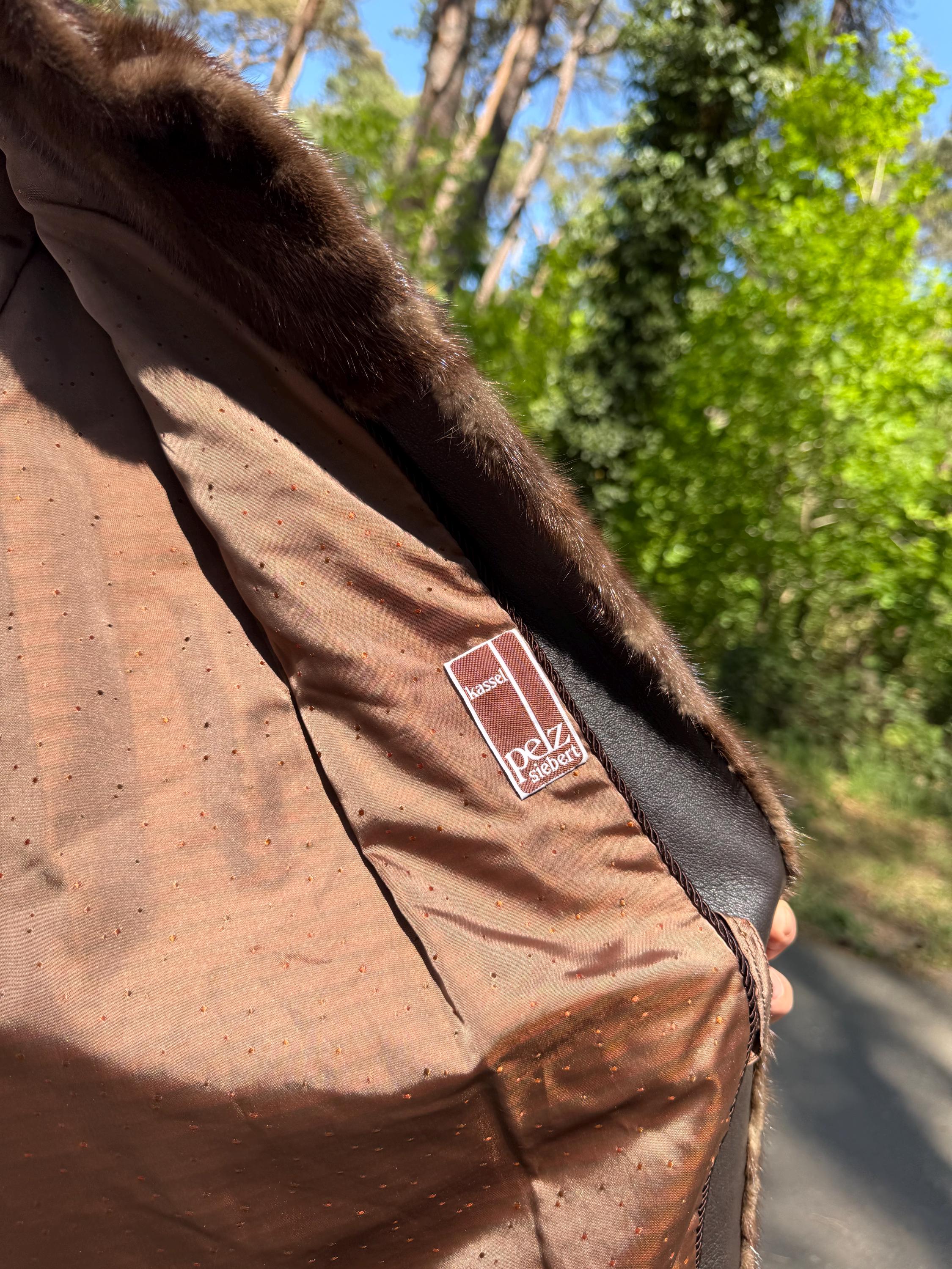 Oversized Natural Brown Mink Fur Coat, Long Fur Coat, Mink Fur Coat, Brown Mink Fur Coat, Real Fur Coat, Vintage Fur Coat, Brown Mink Jacket