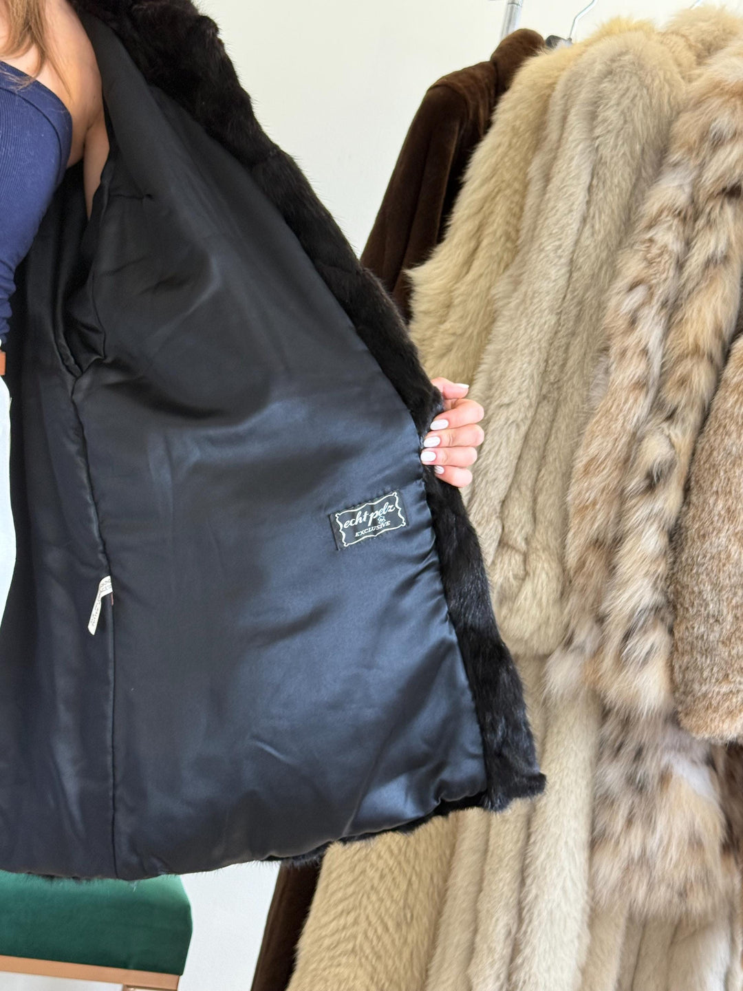 Dark Brown Mink Coat, XL Size, Fur Coat, Real Fur Coat, Vintage Fur Coat, Women's Fur Jacket, Mink Jacket, Brown Mink, Dark Brown Fur Coat