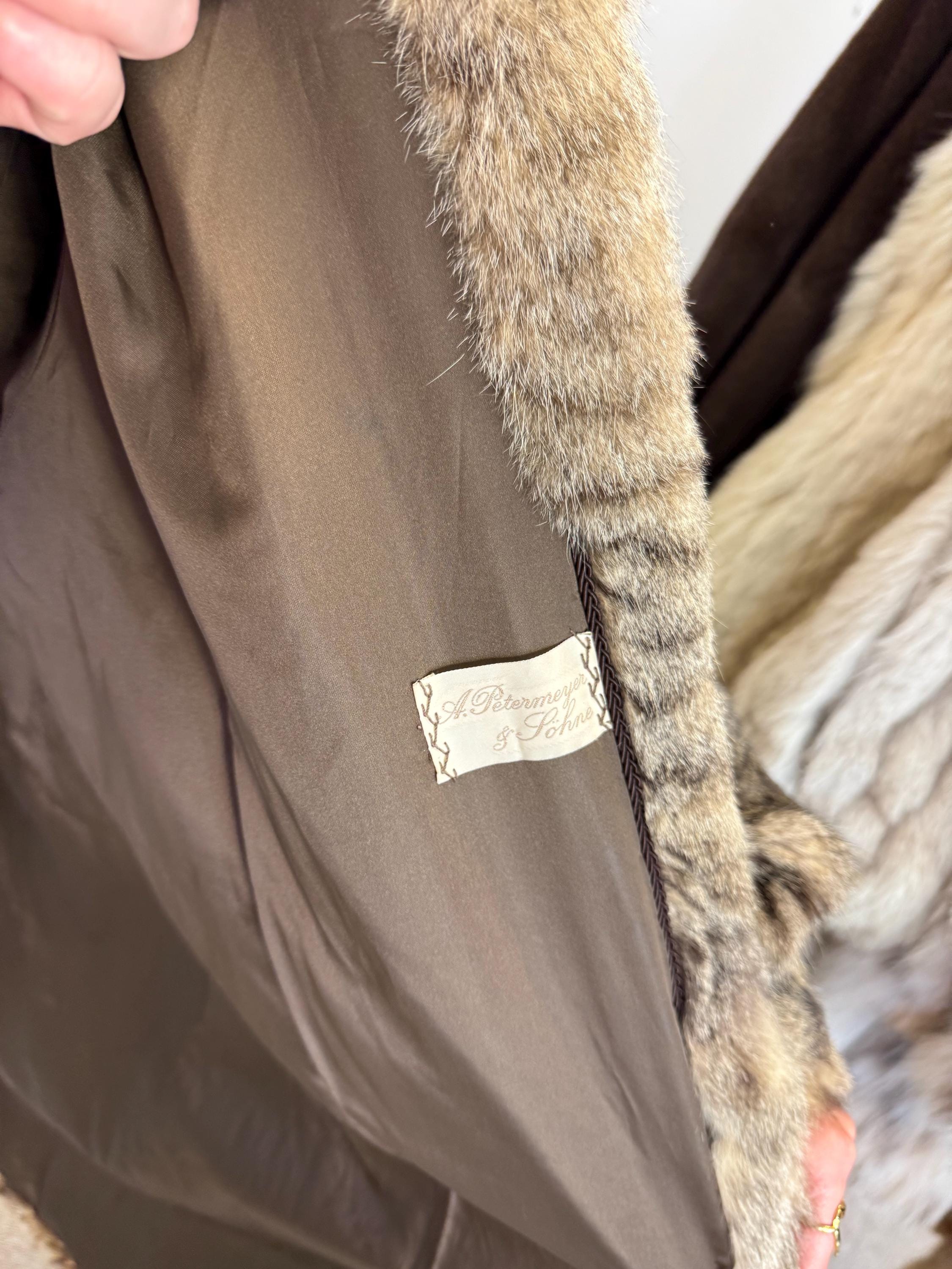 Long Lynx Fur Coat, Large Size, Vintage Fur Coat, Real Lynx Coat, Lynx Fur, Fur Coat, Real Fur Coat, Lynx Fur Coat, Lynx Coat, Women's Coat