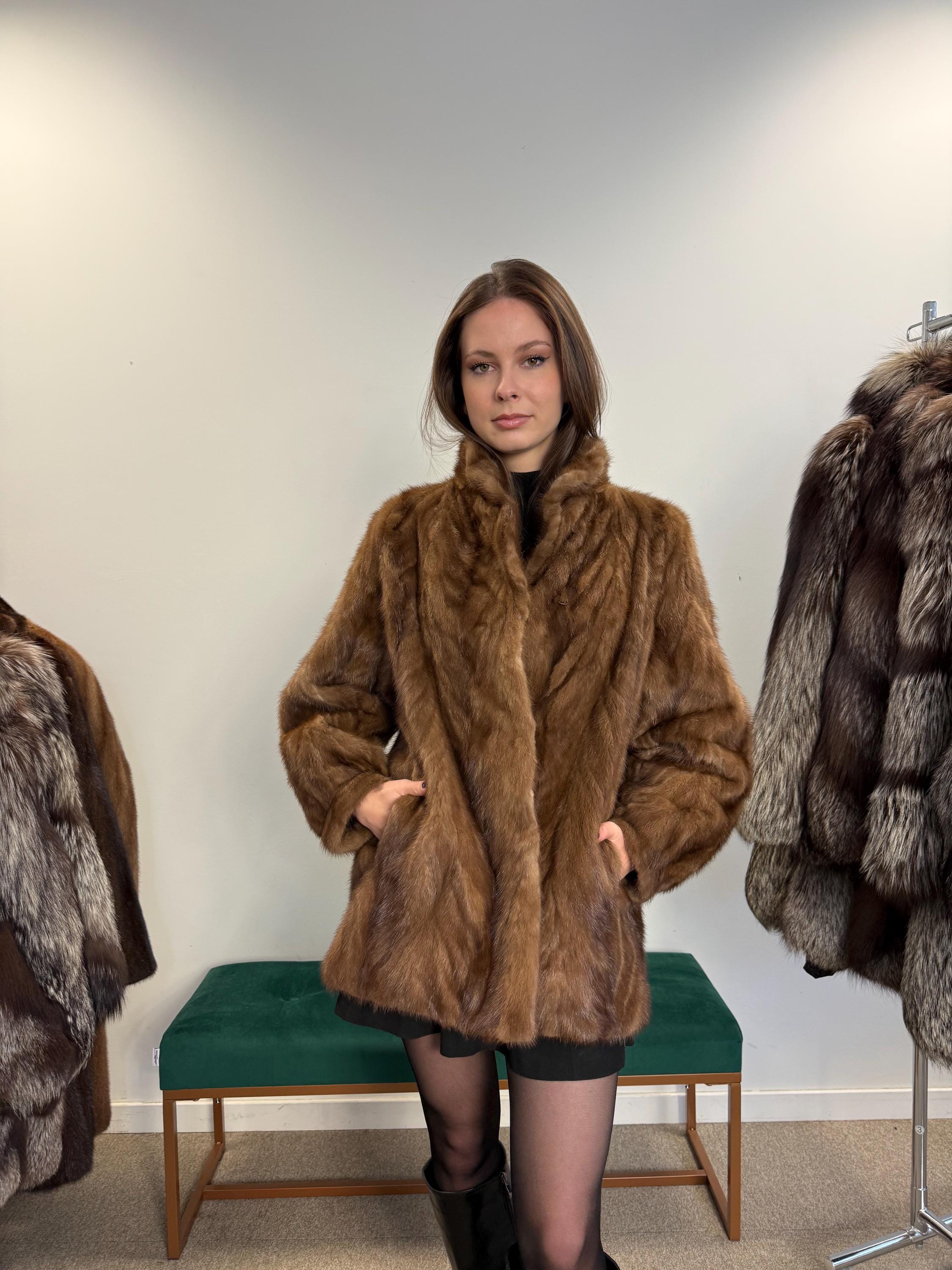 Soft Mink Jacket, Large Size, Pastel Mink Jacket, Women's Fur Coat, Mink Fur, Real Fur Coat, Fur Jacket Women, Soft Fur Coat, Real Mink Coat