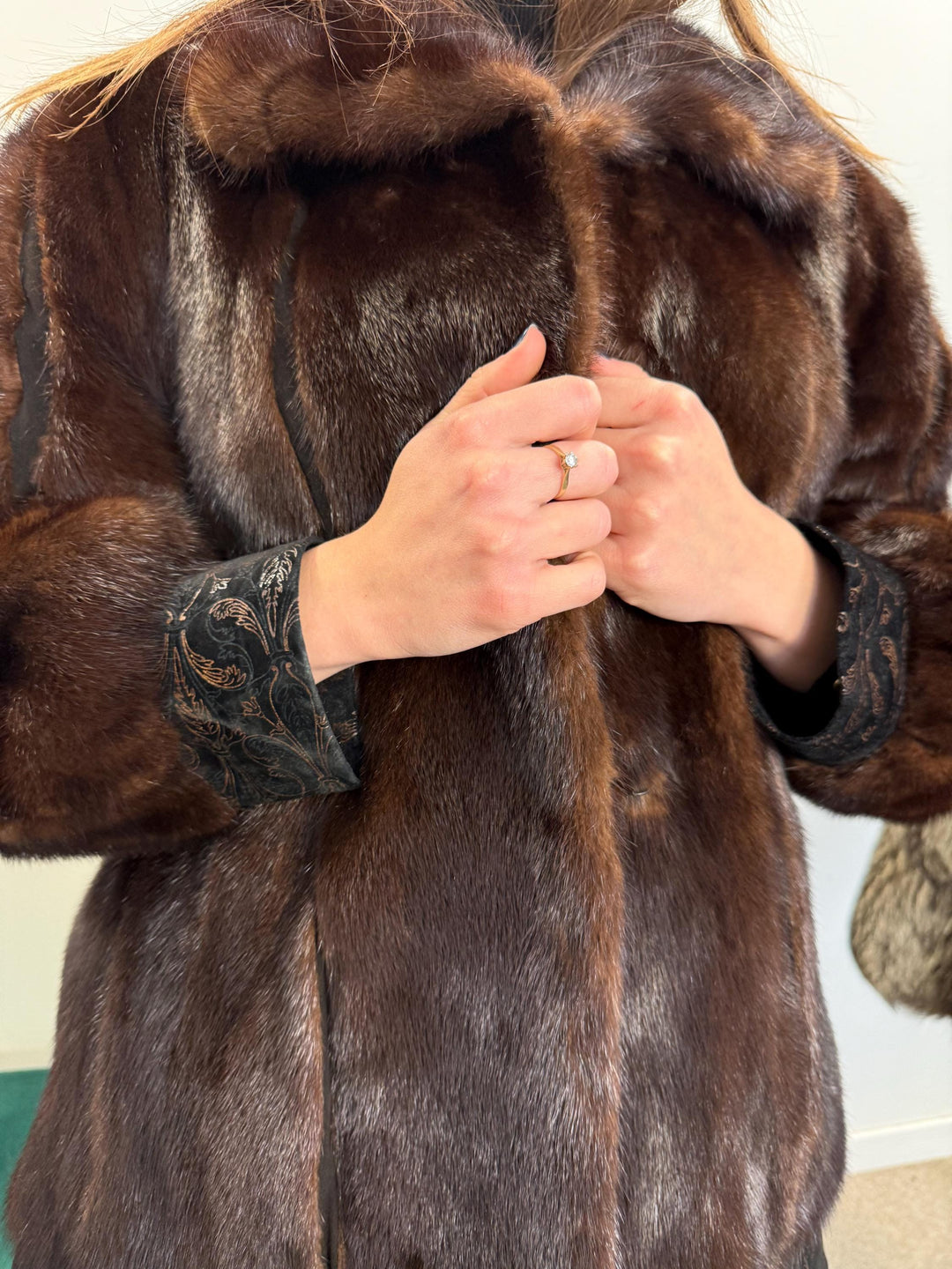 Mink Leather Jacket, Large Size, Brown Mink Fur Jacket, Fur Jacket, Women's Fur Jacket, Real Fur Coat, Real Mink Fur, Vintage Fur Coat, Mink