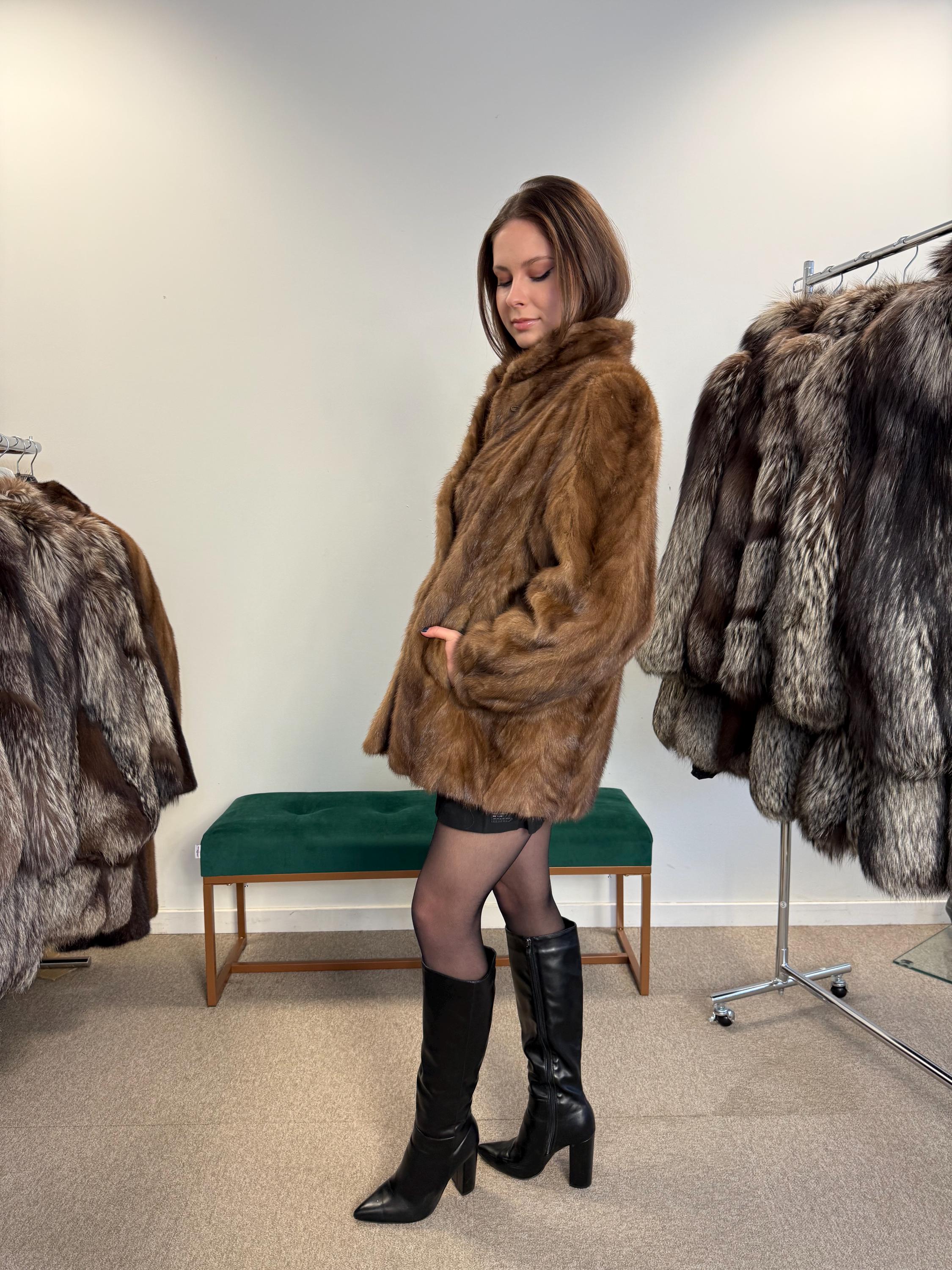 Soft Mink Jacket, Large Size, Pastel Mink Jacket, Women's Fur Coat, Mink Fur, Real Fur Coat, Fur Jacket Women, Soft Fur Coat, Real Mink Coat