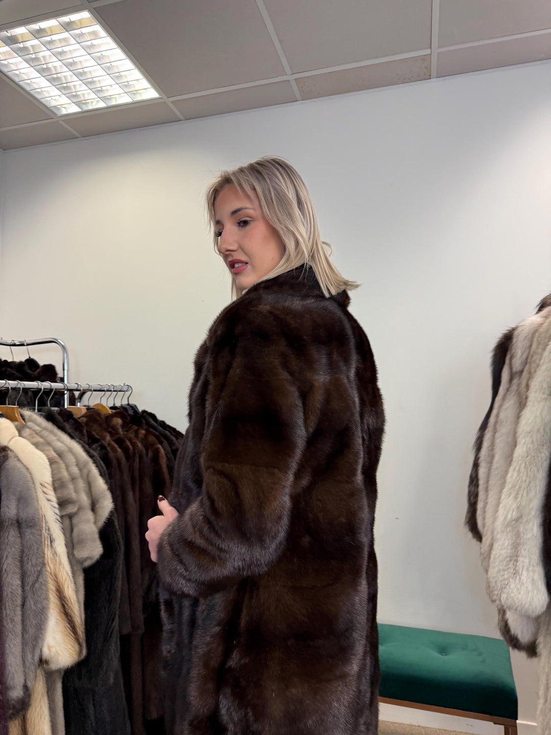 Natural Brown Mink Coat, Small Size, Vintage Fur Coat, Mink Fur Coat, Fur Coat Women, Real Fur Coat, Soft Fur Coat, Brown Mink Coat, Real