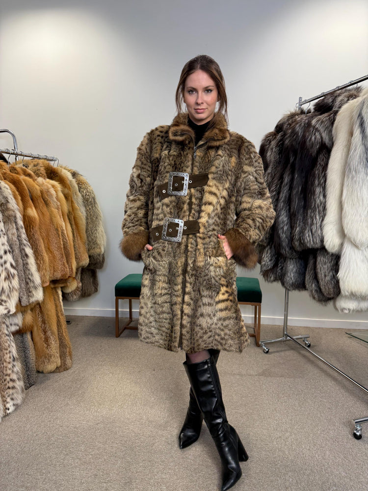 Lynx Fur Coat, Large Size, Vintage Fur Coat, Real Lynx Coat, Lynx Fur, Women's Fur Coat, Fur Coat, Real Fur Coat, Fur Coat Lynx, Lynx Coat