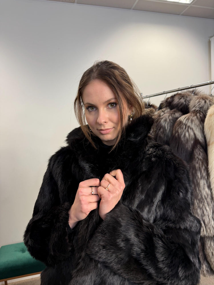 Brown Rabbit Fur Coat, Small Size, Rabbit Fur Coat, Vintage Fur Coat, Real Fur Coat, Real Rabbit Fur, Women's Fur Coat, Thick Fur Coat, Fur