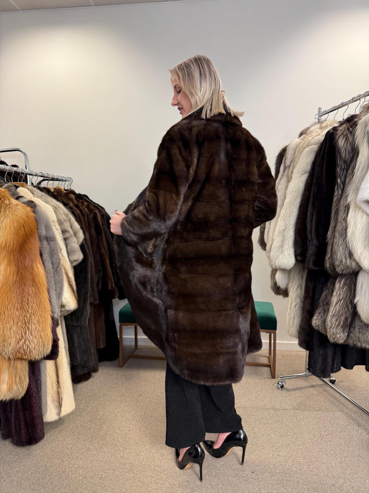 Natural Brown Mink Coat, Small Size, Vintage Fur Coat, Mink Fur Coat, Fur Coat Women, Real Fur Coat, Soft Fur Coat, Brown Mink Coat, Real