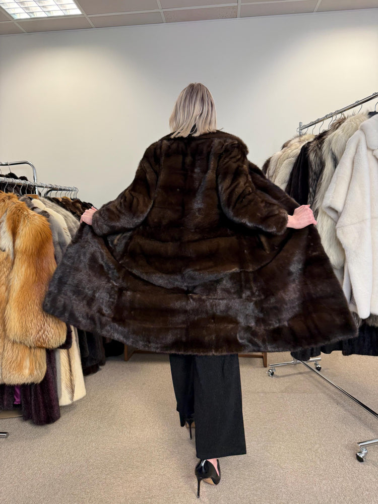 Natural Brown Mink Coat, Small Size, Vintage Fur Coat, Mink Fur Coat, Fur Coat Women, Real Fur Coat, Soft Fur Coat, Brown Mink Coat, Real